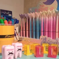 فروش لوازم تحریر نو و فانتزی به علت جمع آوری مغازه