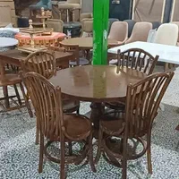 میزناهارخوری لهستانی،میزناهارخوری تمام چوبی،هرمدل|میز و صندلی غذاخوری|خمینی‌شهر, |دیوار