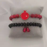 گردنبند گوشواره یلدایی و ساعت مچی