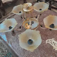 لوستر برنجی آبکاری شده