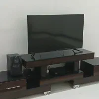 میز تلویزیون ۳ تکه هایگلاس ترک