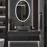 آینه دکوراتیو آینه بک لایت تولیدی