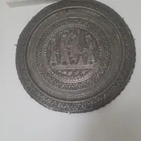 سینی مسی قدیمی دوکاره