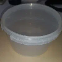 ظرف گرد ۹۰۰ سی سی|ظروف نگهدارنده، پلاستیکی، یک‌بارمصرف|بم, |دیوار