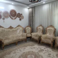 مبلمان  سلطنتی ۹ نفره  چوب راش