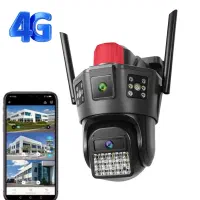 دوربین سیم کارتی دو لنز و تک لنز چرخشی|دوربین مداربسته|یاسوج, |دیوار