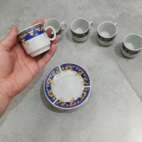 فنجان نعلبکی و وسایل تزیینی