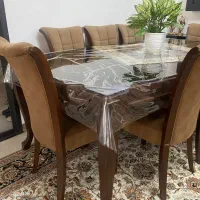 میز غذاخوری خوری ۸نفره(برند سرشناس به چوب)|میز و صندلی غذاخوری|تنکابن, |دیوار