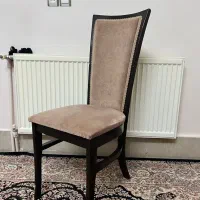 ۴ عدد صندلی تک چوب