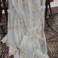 پرده حریر ترک در حد نو|پرده، رانر، رومیزی|تهران, فرزانه|دیوار