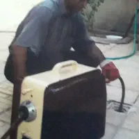 لوله بازکنی با دستگاه و فنر برقی