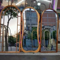 انواع آینه های قدی دفرمه وفلزی