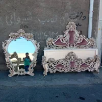 تخت خواب چوبی نازگل