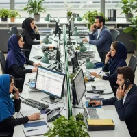 استخدام نیروی خلاق و با روابط عمومی قوی،خانم و آقا