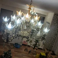 جفت لوستر سنگین|لوستر و چراغ آویز|تبریز, |دیوار