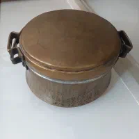 دیگ مسی قدیمی سنگین