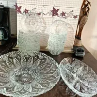 ۲۸پارچه بلور کریستال آناناسی|ظروف سرو و پذیرایی|اصفهان, دهنو|دیوار