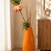 گلدان بزرگ شیشه‌ای