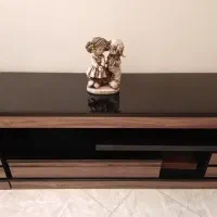 میز تلویزیون شیک مشکی قهوه ای