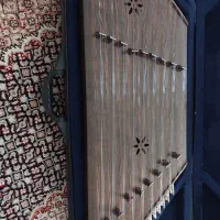 سنتور دو مهره ساور|سازهای سنتی|سنندج, |دیوار