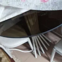 میز ناهارخوری شش نفر ه