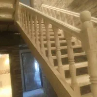 درب تمام چوب نرده پله کابینت ودکور چوبی سونای خشک|مصالح و تجهیزات ساختمان|شیراز, علی آباد|دیوار