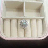 انگشتر نقره زنانه ۴ گرمی کاملا نو و استفاده نشده