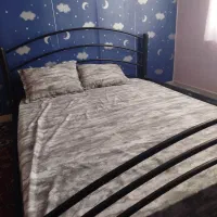 تخت دو نفره فلزی|تخت و سرویس خواب|اراک, |دیوار