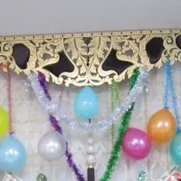 آرگ پرده در حد کاملا سالم mdf