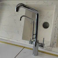 شیر ظرفشویی دومنظوره شاوری و ساده|مصالح و تجهیزات ساختمان|ساوه, |دیوار