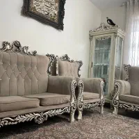 مبل سلطنتی بوفه تمام چوب راش|مبلمان خانگی و میز عسلی|کرج, شهرک اوج|دیوار