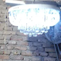 لوستر کریستالی قطر  60سانتی