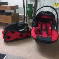 کهیر همراه ساک ست نوزاد در حد نو