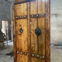 درب قدیمی چوبی درب سنتی|مصالح و تجهیزات ساختمان|مشهد, شهید جنگی|دیوار