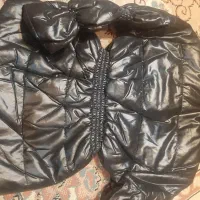 کاپشن طرح چرم دخترانه نو|کفش و لباس بچه|قم, شهرک قدس|دیوار