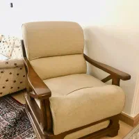 مبلمان ۷ نفره چوب راش طبیعی|مبلمان خانگی و میز عسلی|تهران, امیرآباد|دیوار
