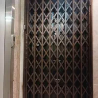 درب اکاردیونی حفاظ جوشکاری نرده گلبهار|مصالح و تجهیزات ساختمان|گلبهار, شهر جدید گلبهار|دیوار