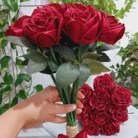 کادویی|گل مصنوعی|مسجد سلیمان, |دیوار