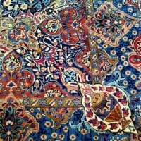 قالی کاشمر|فرش|ری, اقدسیه|دیوار