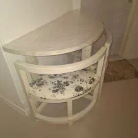 میز نیم گرد ۲ نفره|میز و صندلی غذاخوری|تهران, شهرک شهید باقری|دیوار