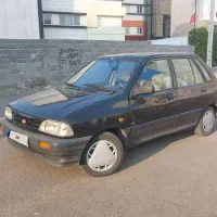 پراید هاچبک مدل ۸۶ بی رنگ و ضربه