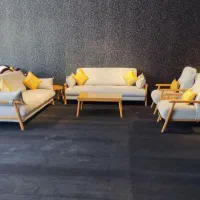 مبل راحتی چستر 8نفره پایه چوبی