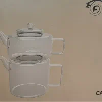 کتری قوری پیرکس ترک|قوری، کتری، قهوه‌ساز دستی|تهران, دانشگاه شریف|دیوار