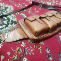 کیف شکاری و کیف پول مردانه دستباف چرم