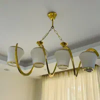 لوستر کلاسیک طلایی