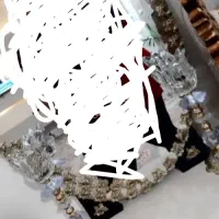 آیینه و شمعدان کاملا نو|صنایع دستی و سایر لوازم تزئینی|اردبیل, |دیوار