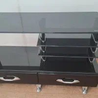 میز تلویزیون شیشه ای