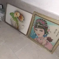تابلو کار دست هند و چین|تابلو، نقاشی، عکس|پردیس, فاز ۸|دیوار
