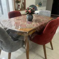 میز ناهار خوری 4نفره در حد نو چوب راش|میز و صندلی غذاخوری|شیراز, فضل‌آباد|دیوار