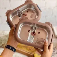ظرف غذا (لانچ باکس) با طرح تدی